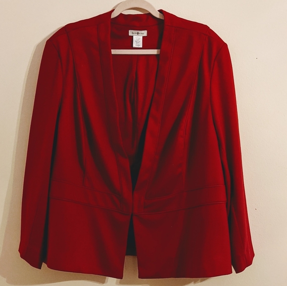 Kate and Rosy Jackets & Blazers - Kate & Rosy Red Jacket 3x